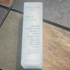 Beekman 1802 Milk Foam Calming Mask Trial Size NIP